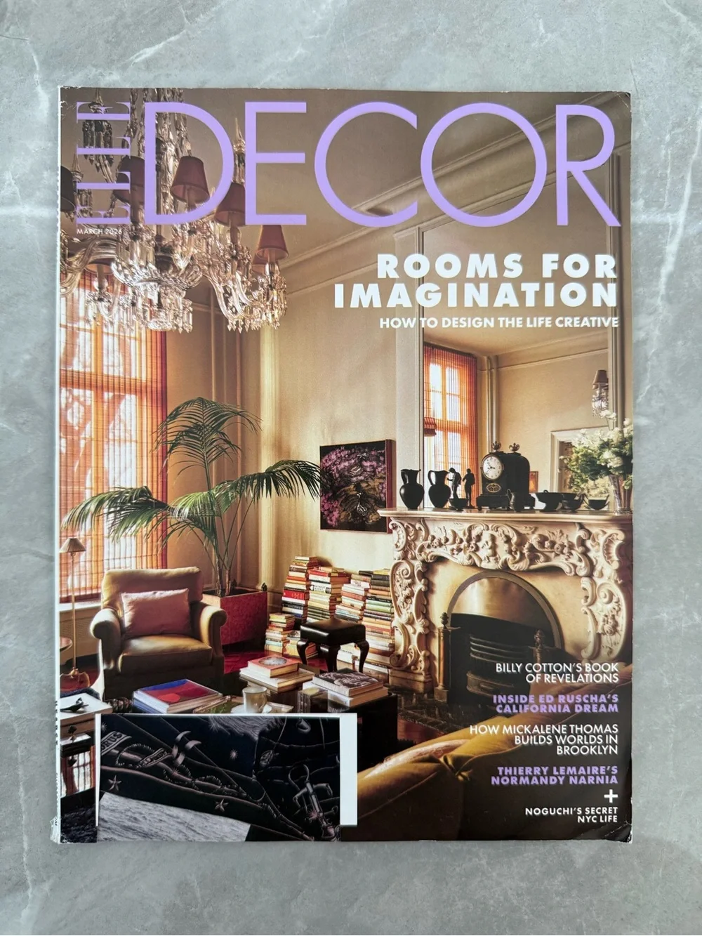 Elle Decor 4 Magazine Bundle - Home Decor Interior Design Art Furniture